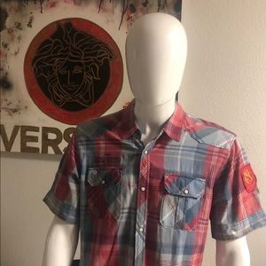 Scotch and soda button down